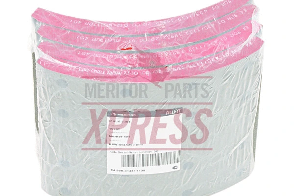 Brake Lining Kit, drum brake (MBLK2290)