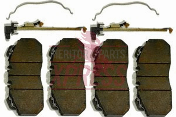 Brake Pad Set, disc brake (MDP5005)