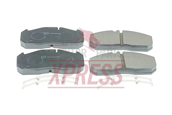 Brake Pad Set, disc brake (MDP5104)