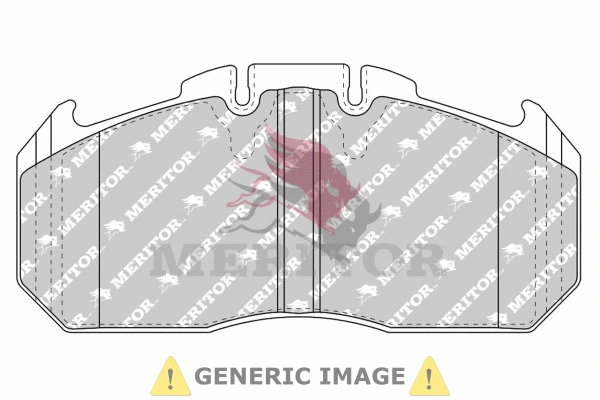 Brake Pad Set, disc brake (MDP1381)