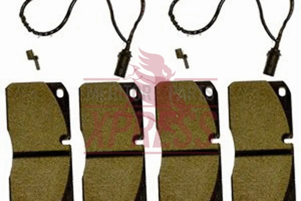 Brake Pad Set, disc brake (MDP5117)