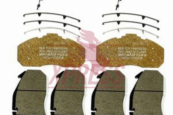 Brake Pad Set, disc brake (MDP5027)
