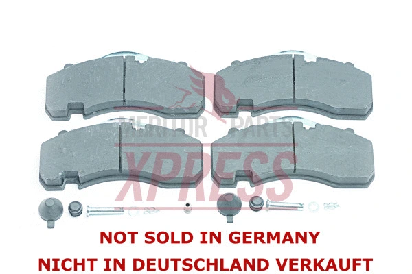 Brake Pad Set, disc brake (MDP3143K)