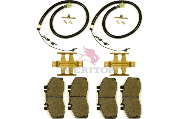 Brake Pad Set, disc brake (MDP5004)