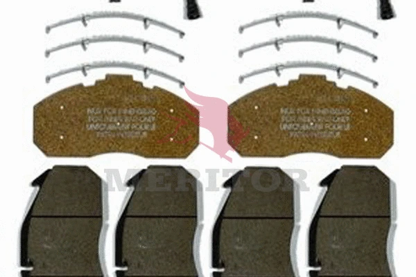Brake Pad Set, disc brake (MDP5031)