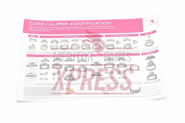 Brake Shoe Set (MBSK-2450-4)