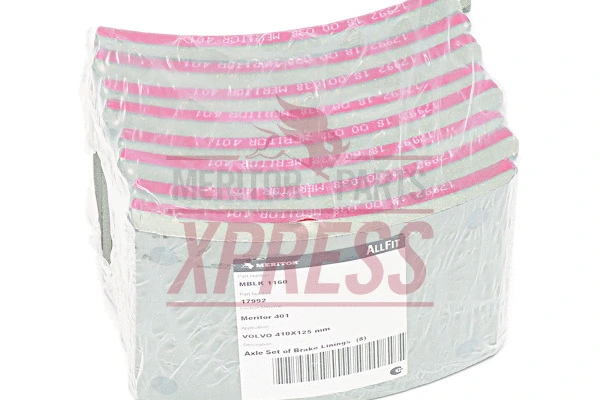 Brake Lining Kit, drum brake (MBLK2310)