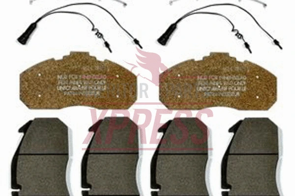 Brake Pad Set, disc brake (MDP3498)