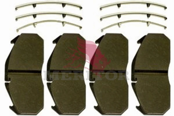 Brake Pad Set, disc brake (MDP5039)