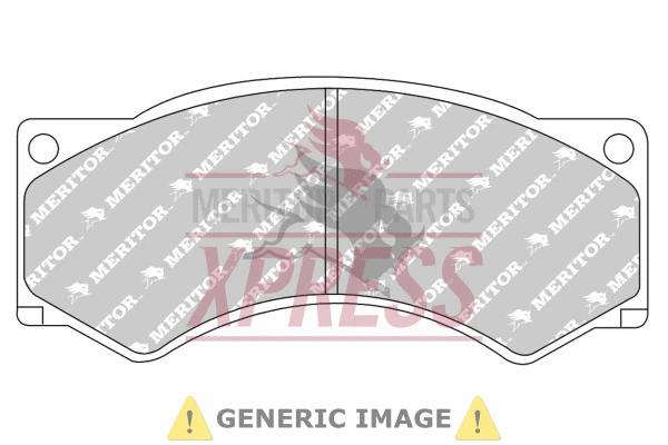Brake Pad Set, disc brake (MDP3244K)