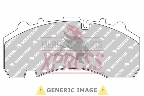 Brake Pad Set, disc brake (MDP1452)