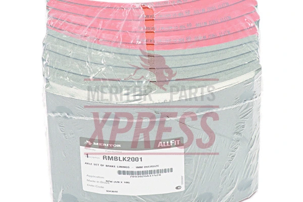 Brake Lining Kit, drum brake (RMBLK1182)