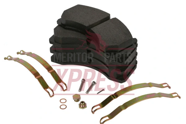 Brake Pad Set, disc brake (MDP5066)