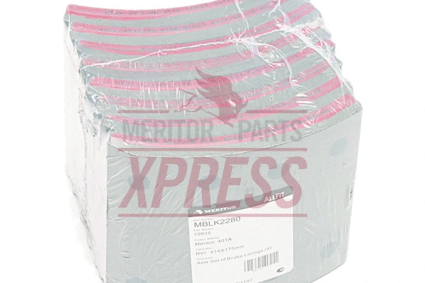 Brake Lining Kit, drum brake (MBLK2010)