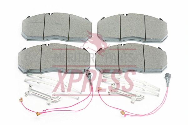 Brake Pad Set, disc brake (MDP5072)
