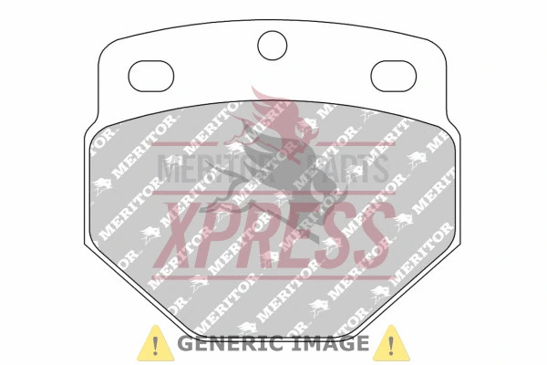 Brake Pad Set, disc brake (MDP5429)