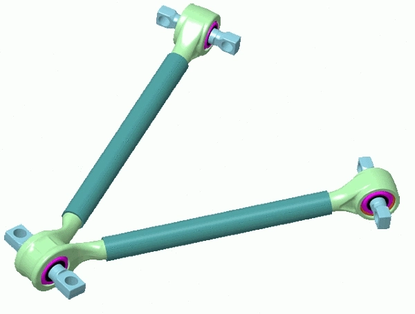 Control/Trailing Arm, wheel suspension (36003 01)