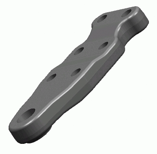 Bushing, stabiliser coupling rod (36691 01)