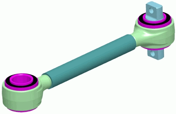 Control/Trailing Arm, wheel suspension (39320 01)