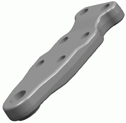 Bushing, stabiliser coupling rod (31186 01)