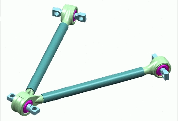 Control/Trailing Arm, wheel suspension (37822 01)