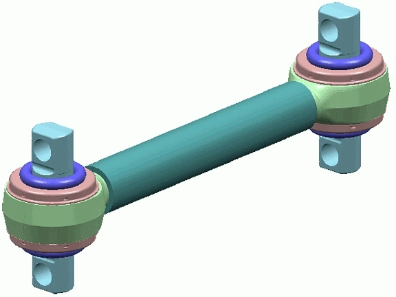 Control/Trailing Arm, wheel suspension (39072 01)