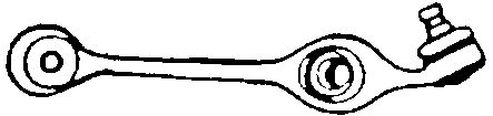 Control/Trailing Arm, wheel suspension (12066 01)