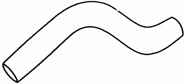 Radiator Hose (17352 01)