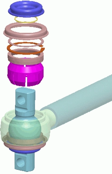 Repair Kit, control/trailing arm (11772 01)