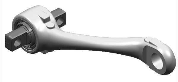 Control/Trailing Arm, wheel suspension (33302 02)