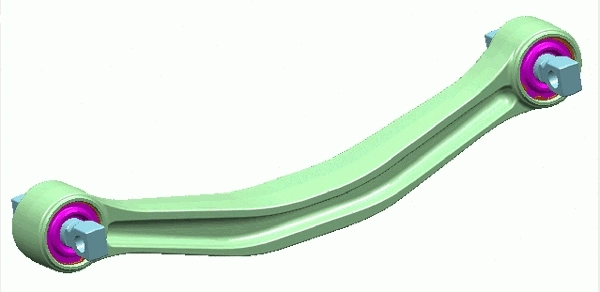 Control/Trailing Arm, wheel suspension (29384 01)