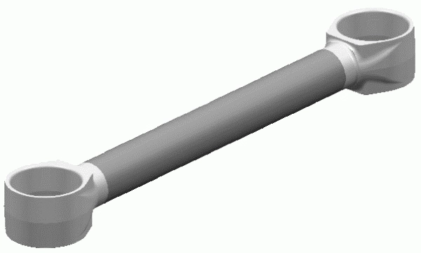 Control/Trailing Arm, wheel suspension (11413 01)