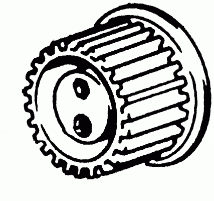 Tensioner Pulley, timing belt (21579 01)