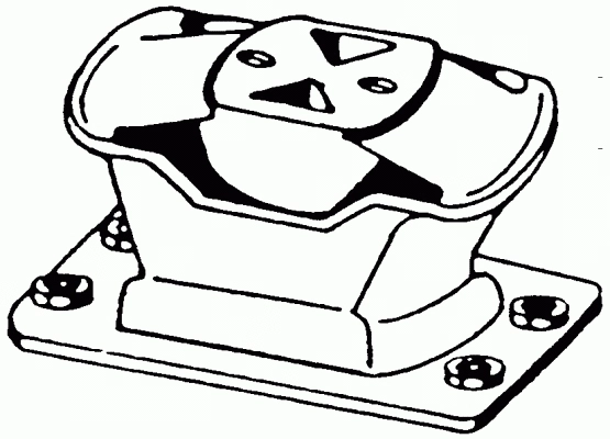 Mounting, engine (11779 01)