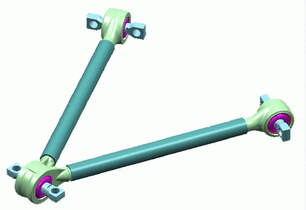 Control/Trailing Arm, wheel suspension (37828 01)