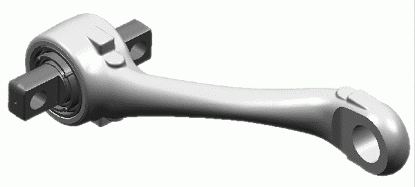 Control/Trailing Arm, wheel suspension (33302 01)