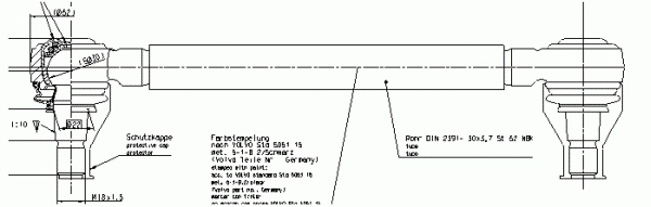 Link/Coupling Rod, stabiliser bar (24388 01)