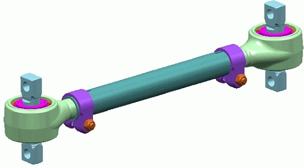 Control/Trailing Arm, wheel suspension (39352 01)