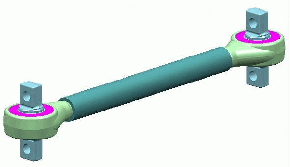 Control/Trailing Arm, wheel suspension (38317 01)