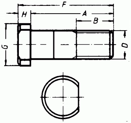 Wheel Stud (12914 01)
