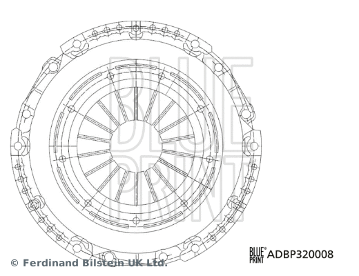 Clutch Pressure Plate (ADBP320008)