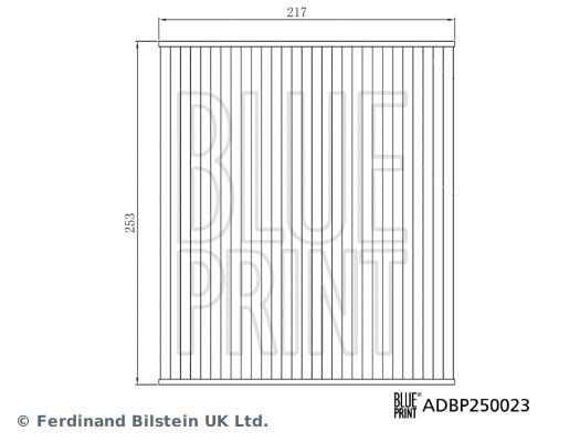 Filter, cabin air (ADBP250023)