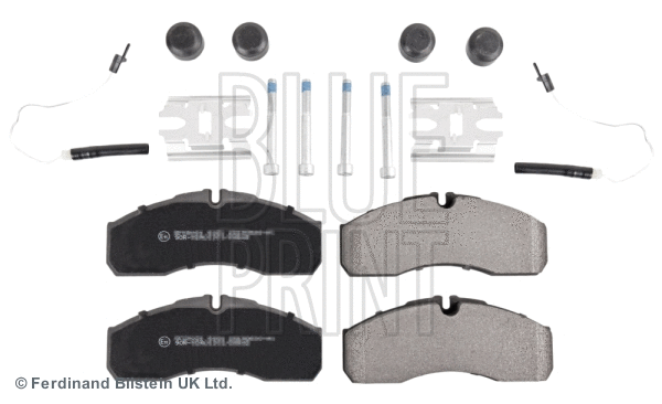 Brake Pad Set, disc brake (ADU174279)