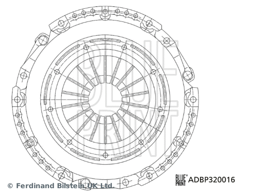 Clutch Pressure Plate (ADBP320016)