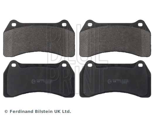 Brake Pad Set, disc brake (ADJ134229)