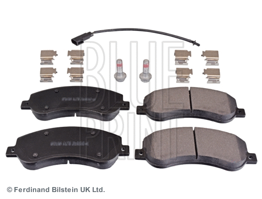 Brake Pad Set, disc brake (ADF124220)
