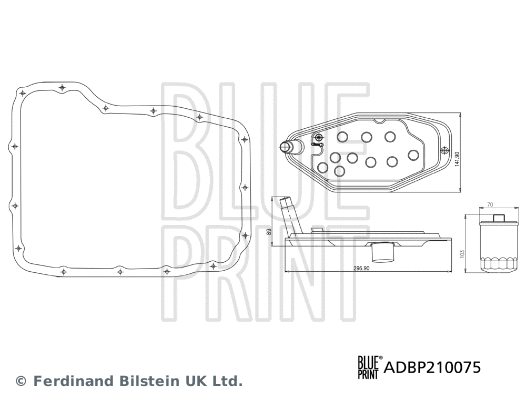 Hydraulic Filter Kit, automatic transmission (ADBP210075)