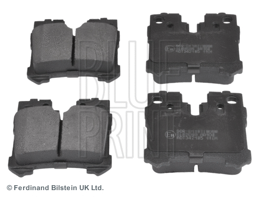 Brake Pad Set, disc brake (ADT342185)