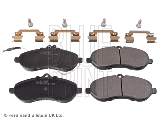 Brake Pad Set, disc brake (ADT342206)