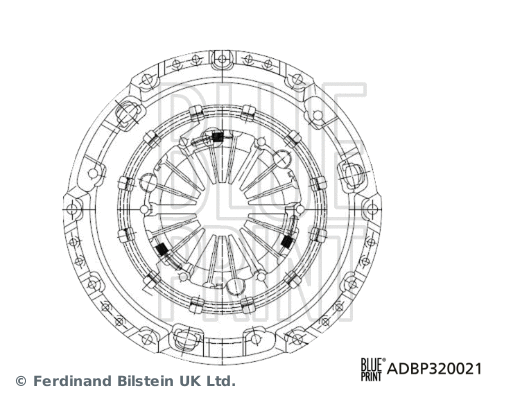 Clutch Pressure Plate (ADBP320021)